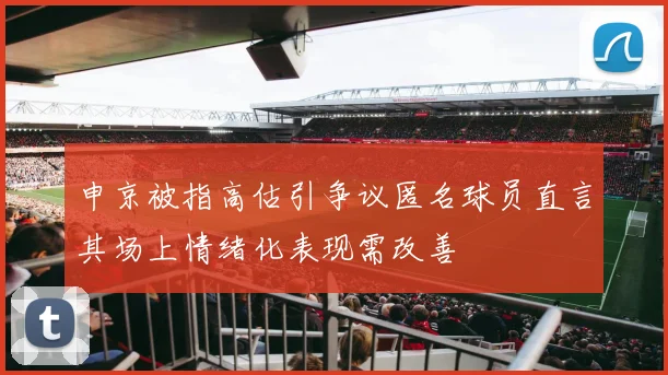 申京被指高估引争议匿名球员直言其场上情绪化表现需改善